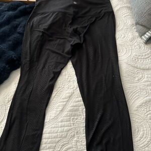 Lululemon Black align leggings size 12 length 23